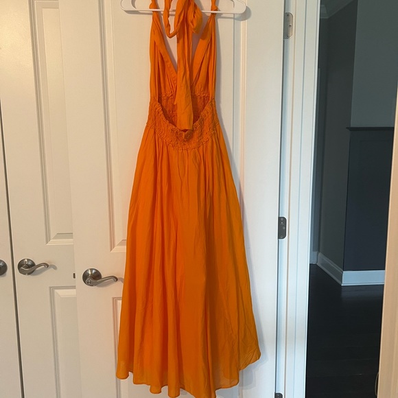 J Crew Tie back Mocked Waist Beach dress NWT - Picture 4 of 7